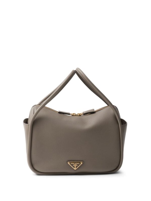 23897386_53956005_1000.jpg Prada logo-plaque leather tote bag