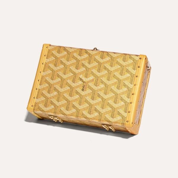 Goyard Minaudière Trunk Bag