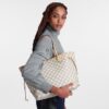 louis-vuitton-neverfull-mm-damier-azur-canvas-handbags-N40603_PM1_Wornview.jpg Louis Vuitton Neverfull MM