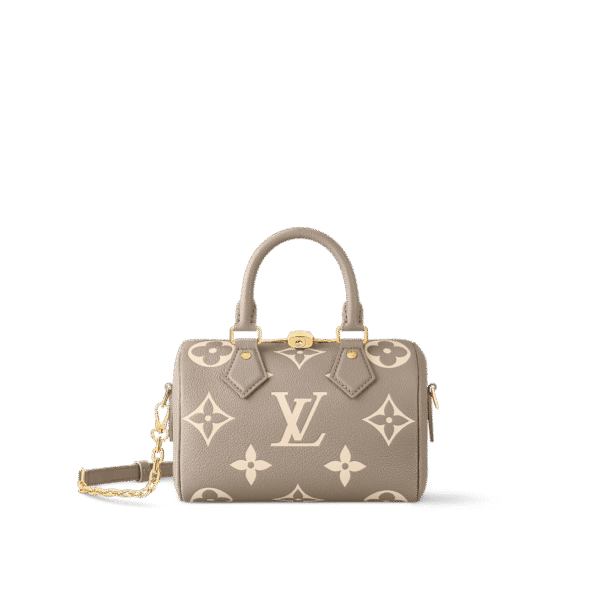 louis-vuitton-speedy-bandouliere-20-bicolor-monogram-empreinte-leather-handbags-M46575_PM2_Frontview.png Louis Vuitton Speedy Bandoulière 20