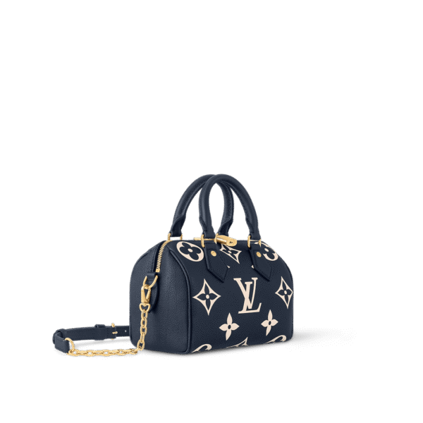louis-vuitton-speedy-bandouliere-20-bicolor-monogram-empreinte-leather-handbags-M47048_PM1_Sideview.png Louis Vuitton Speedy Bandoulière 20