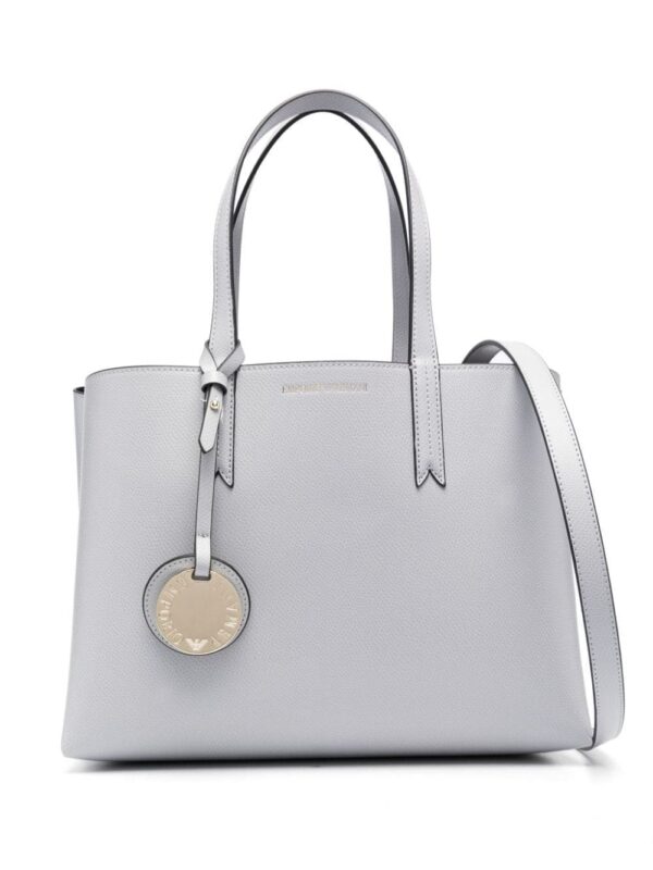 21030361_51182872_1000.jpg Emporio Armani logo-stamp grained tote bag