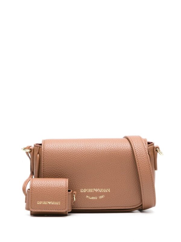 21031301_51597301_1000.jpg Emporio Armani logo-lettering pebbled crossbody bag