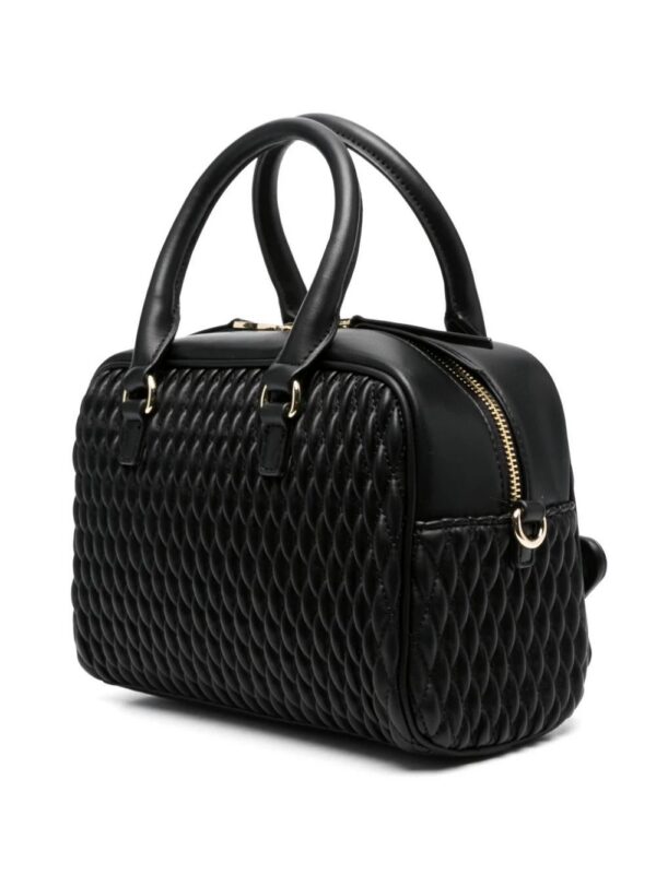 Versace Jeans Couture  logo-plaque leather shoulder bag