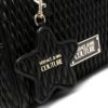 Versace Jeans Couture  logo-plaque leather shoulder bag