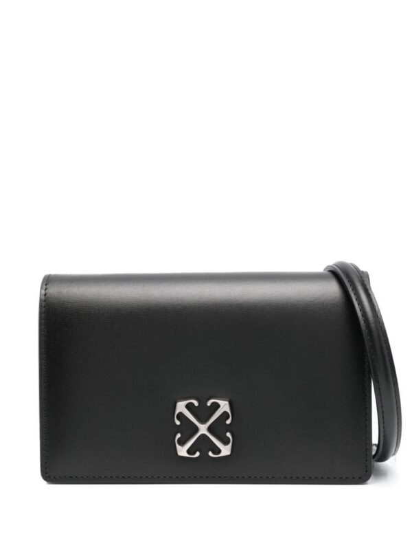 21099729_51137560_1000.jpg Off-White Arrows-motif leather cross-body bag