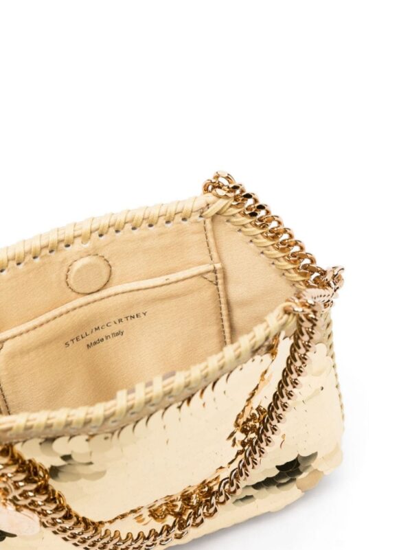 21108415_51163257_1000.jpg Stella McCartney mini Falabella sequin-embellished bag