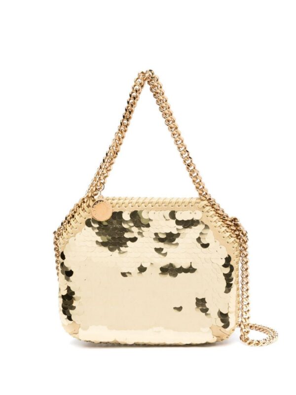 21108415_51163258_1000.jpg Stella McCartney mini Falabella sequin-embellished bag