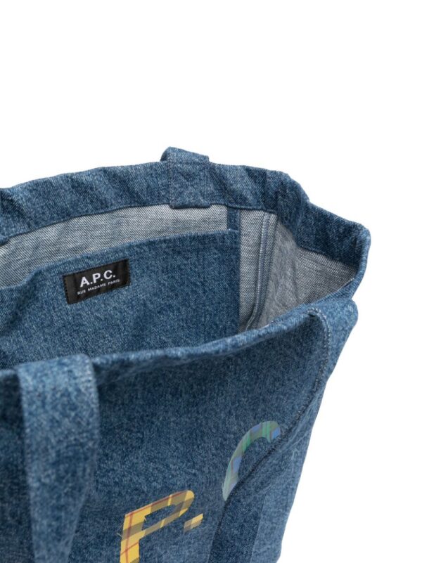 21109534_51165169_1000.jpg A.P.C. Lou denim tote bag