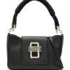 Versace Jeans Couture macramé-handle logo tote bag