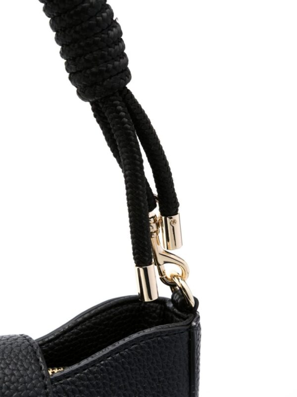 Versace Jeans Couture macramé-handle logo tote bag