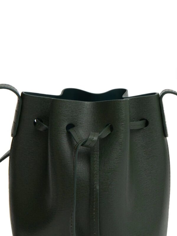 Mansur Gavriel  Mini Mini logo-print bucket bag