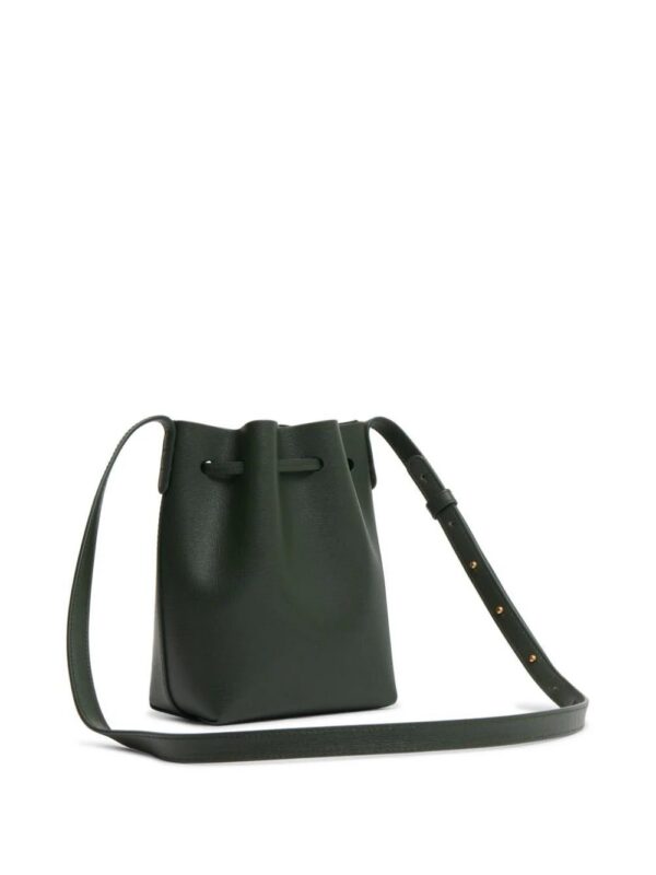 Mansur Gavriel  Mini Mini logo-print bucket bag