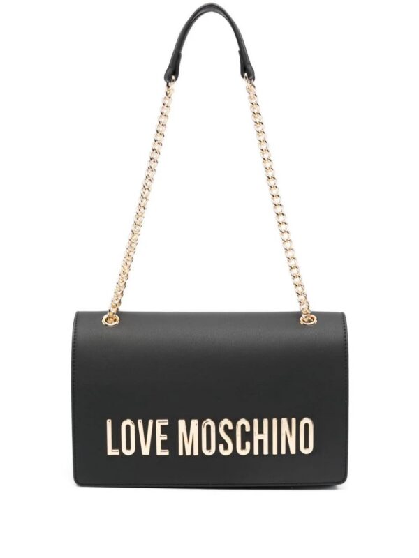 21250386_51325881_1000.jpg Love Moschino logo-lettering shoulder bag