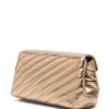 Dolce & Gabbana logo-plaque quilted leather shoulder bag