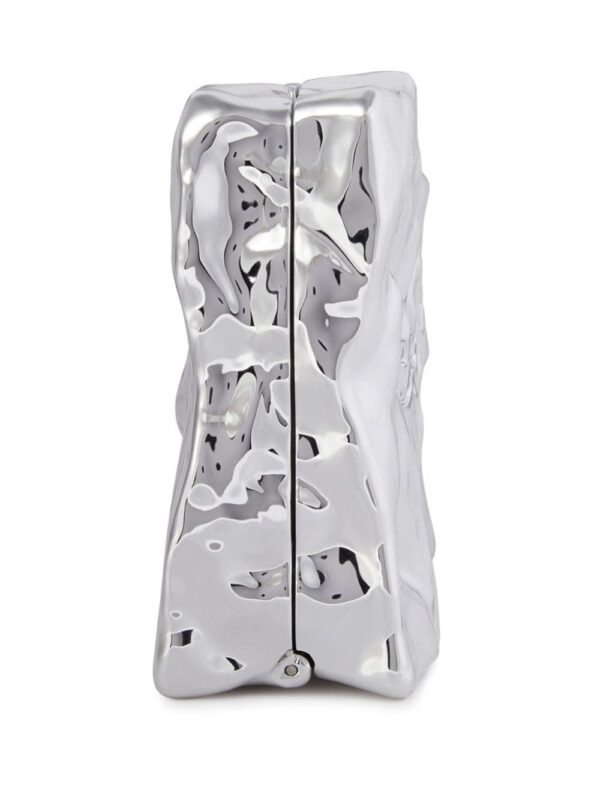 Off-White Sculpture Crushed clutch bag