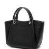 21271120_51349178_1000.jpg Armani Exchange logo-debossed grained-texture tote bag