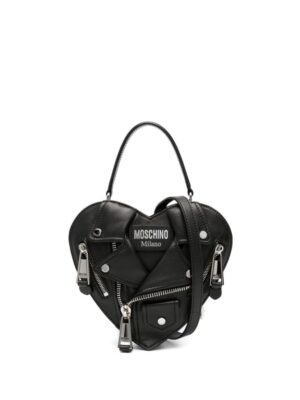 21271350_51249574_1000.jpg Moschino Biker heart-shaped tote bag