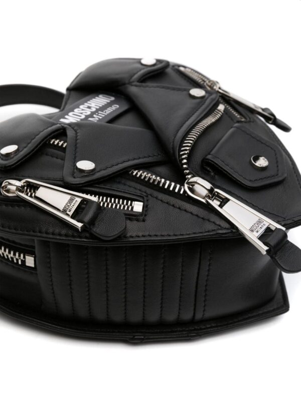 21271350_51249576_1000.jpg Moschino Biker heart-shaped tote bag