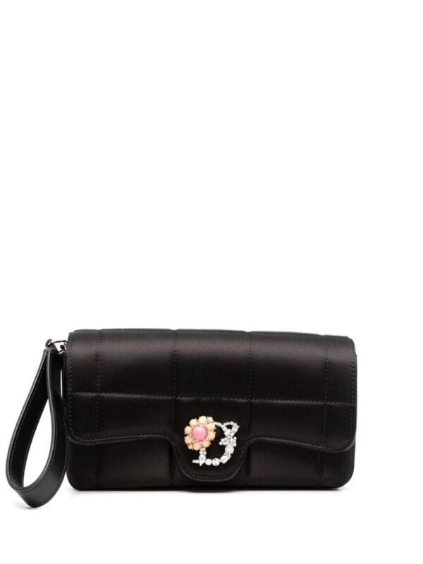 21271993_51209782_1000.jpg DSQUARED2 D2 Statement quilted clutch bag