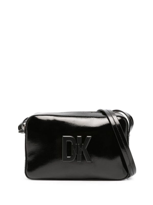 21286412_51250076_1000.jpg DKNY logo-plaque leather crossbody bag