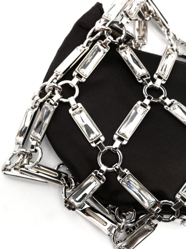 21289925_51478966_1000.jpg DSQUARED2 Cage crystal-embellished bag