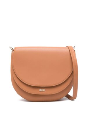 21293844_51253489_1000.jpg DKNY logo-lettering leather crossbody bag