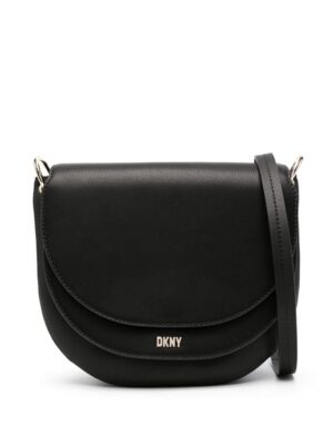21293847_51252032_1000.jpg DKNY logo-lettering leather crossbody bag