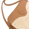 Saint Laurent Le Coeur raffia crossbody bag