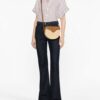 Saint Laurent Le Coeur raffia crossbody bag