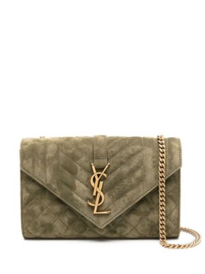 Saint Laurent Envelope quilted shoulder bag