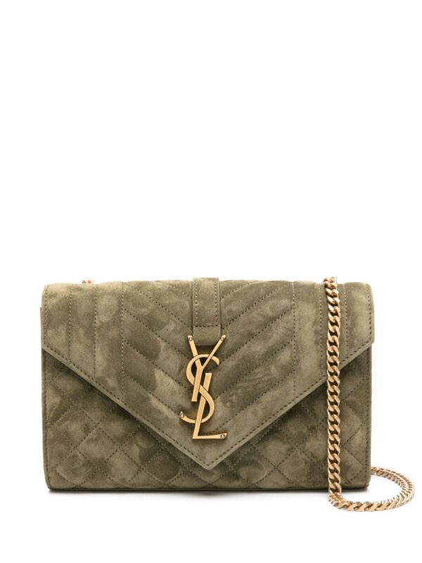 Saint Laurent Envelope quilted shoulder bag