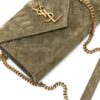 Saint Laurent Envelope quilted shoulder bag