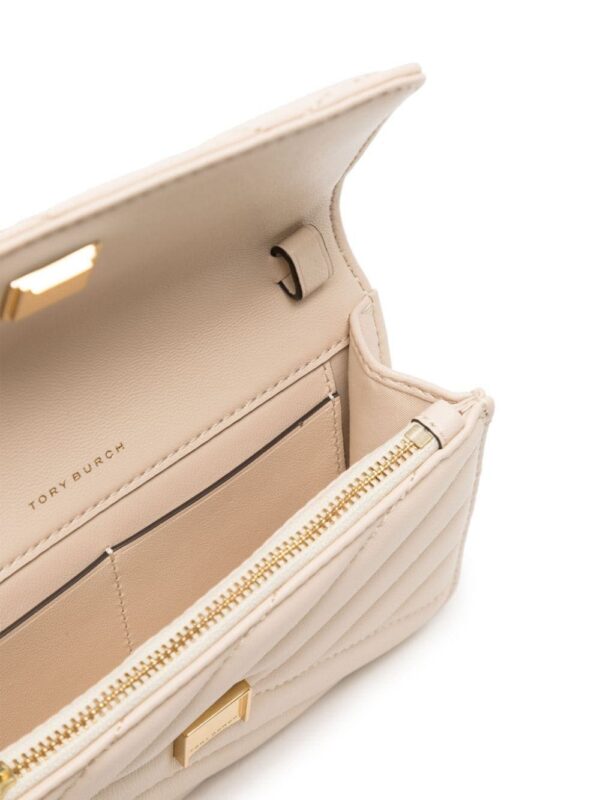 Tory Burch mini Kira chevron-quilted shoulder bag