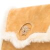 Versace La Medusa suede shoulder bag