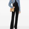 Versace La Medusa suede shoulder bag