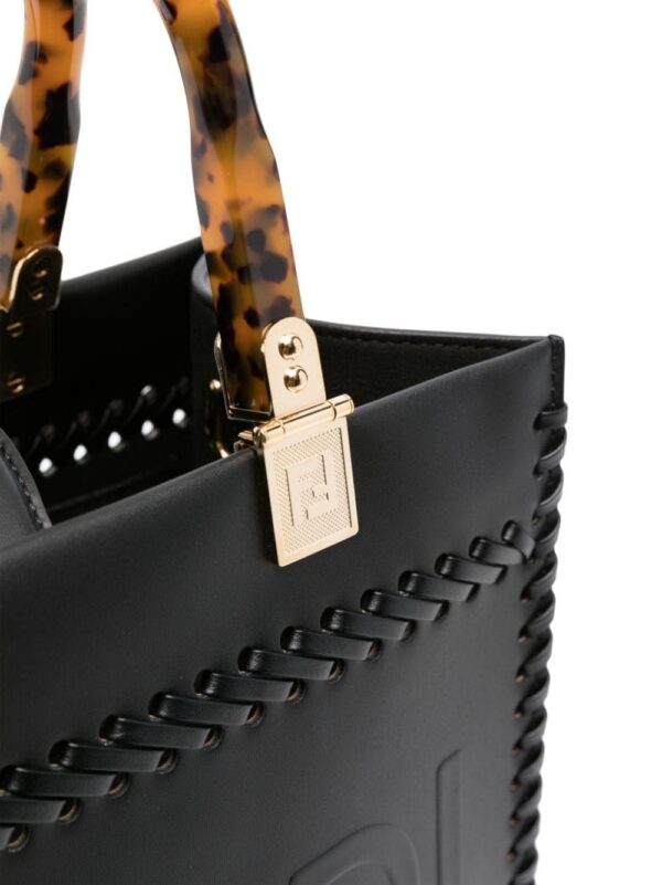 FENDI small Sunshine leather shoulder bag