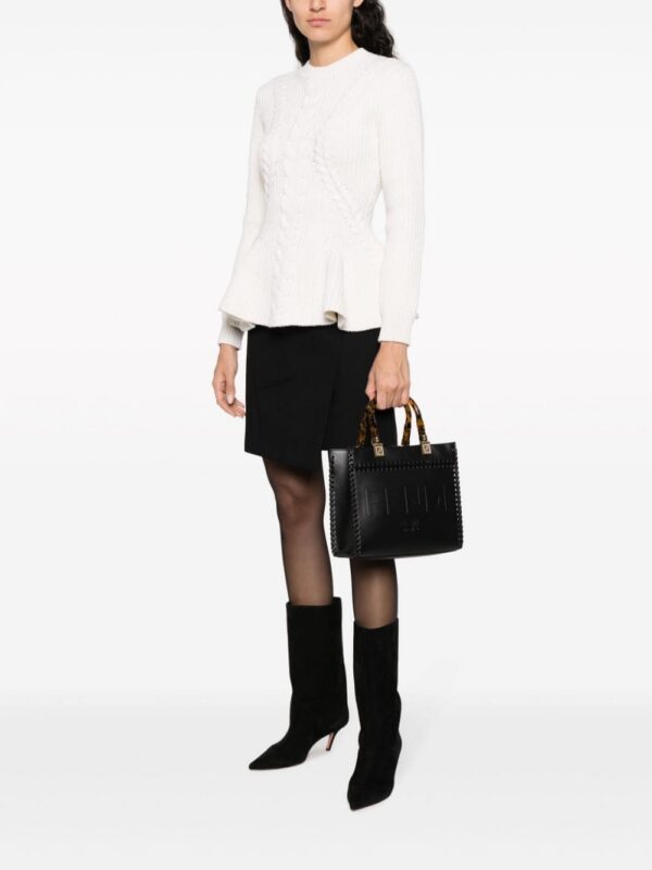 FENDI small Sunshine leather shoulder bag