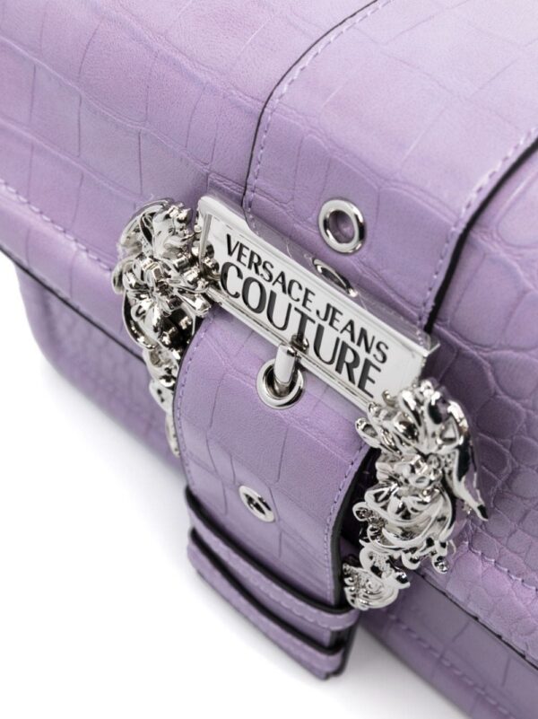 21443140_51387768_1000.jpg Versace Jeans Couture Baroque Buckle crocodile bag