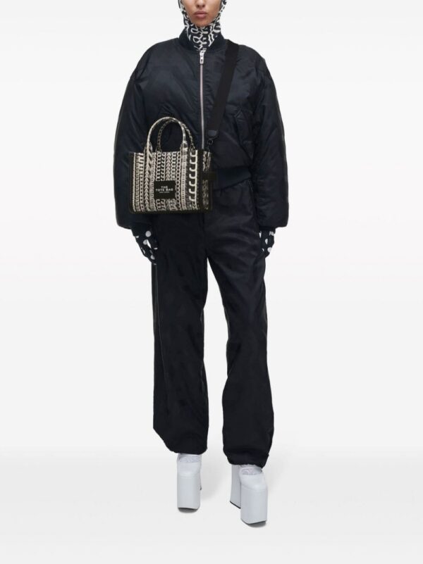 Marc Jacobs The Small monogram-lenticular tote bag