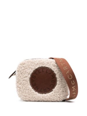 21450909_51427188_1000.jpg Stella McCartney logo-patch faux-shearling crossbody bag