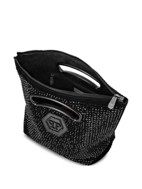 21462730_53297819_1000.jpg Philipp Plein medium crystal-embellished suede tote bag