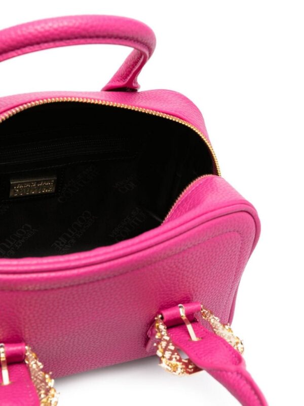 21477907_51461252_1000.jpg Versace Jeans Couture logo-engraved decorative-buckle tote bag