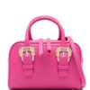 21477907_51462145_1000.jpg Versace Jeans Couture logo-engraved decorative-buckle tote bag