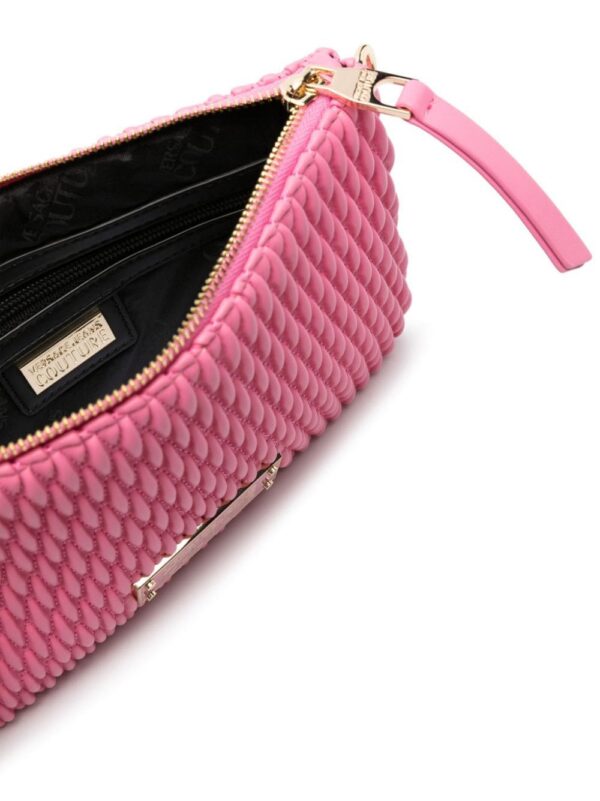 21490146_51508565_1000.jpg Versace Jeans Couture logo-plaque matelassé-effect crossbody bag