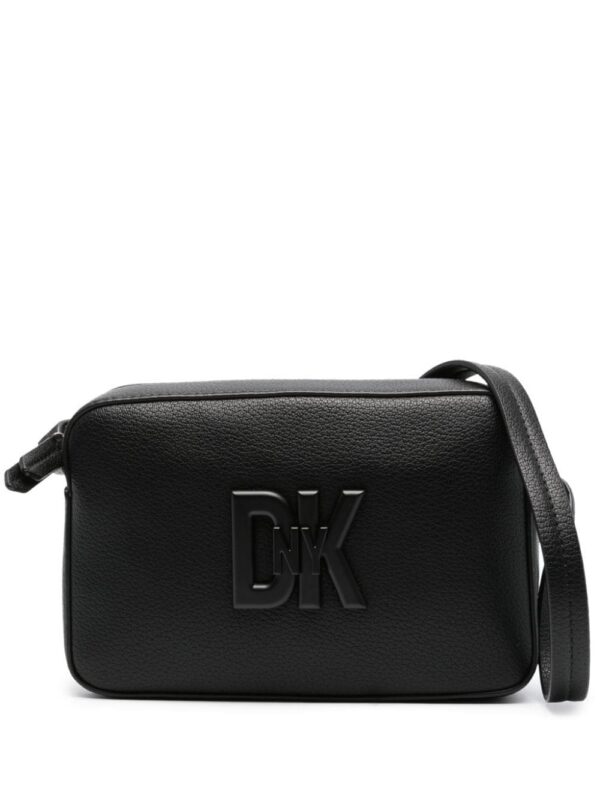 21494148_51477626_1000.jpg DKNY logo-plaque leather crossbody bag