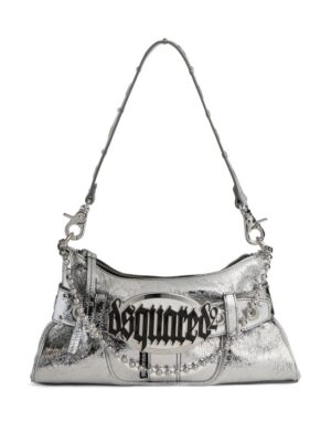 21498180_52030215_1000.jpg DSQUARED2 logo-plaque metallic shoulder bag