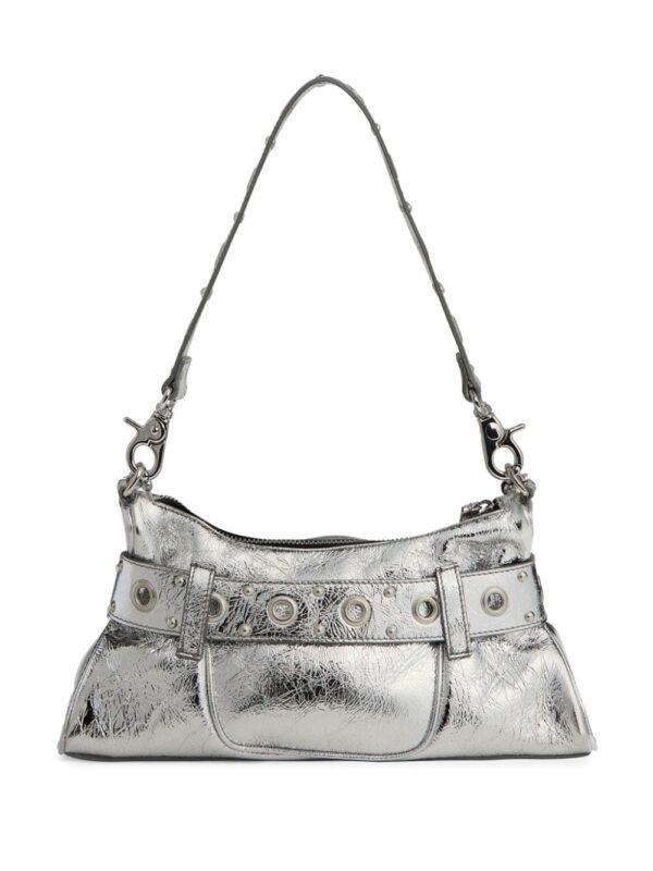 21498180_52030371_1000.jpg DSQUARED2 logo-plaque metallic shoulder bag