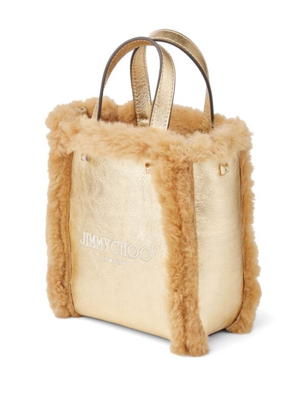 21503082_51441320_1000.jpg Jimmy Choo Mini N/S shearling tote bag