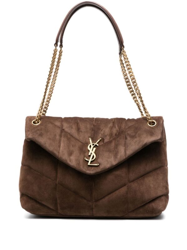 21522222_51592601_1000.jpg Saint Laurent Puffer logo-plaque shoulder bag